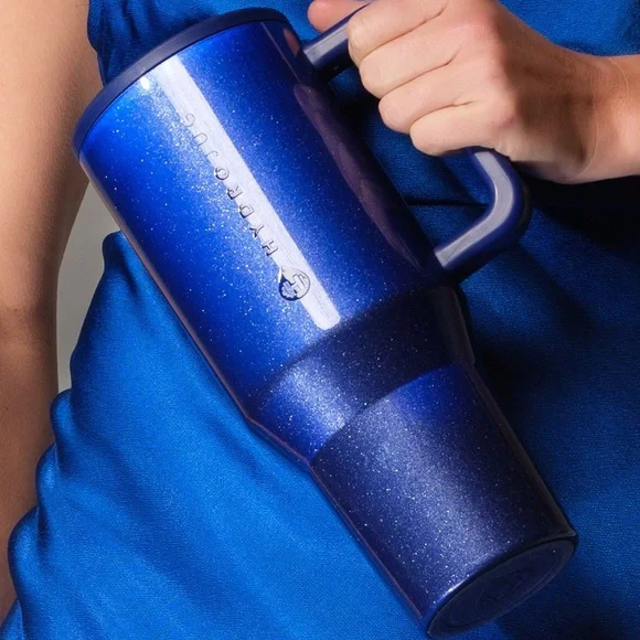 HydroJug Glam Blue Traveler Bottle - Picture 2 of 7